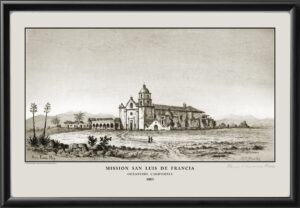 Mission San Luis Rey de Francia Oceanside CA 1883 Henry Chapman Ford