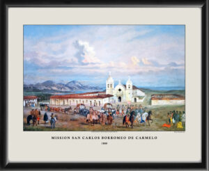 Mission San Carlos Borromeo 1880