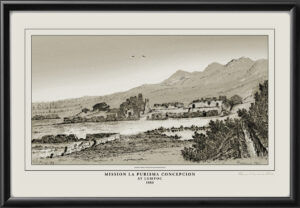 Mission La Purisma Concepción at Lompoc, 1883