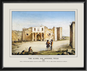 The Alamo, San Antonio, TX 1846 Capt. Robert E. Lee