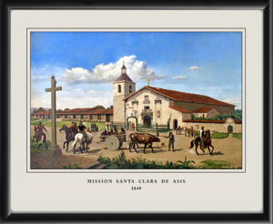 Mission Santa Clara de Asis 1849 Andrew Putnam Hill