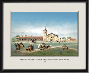 Mission Santa Clara de Asís 1846 Edward Vischer