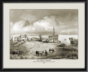 El Paso TX 1850 John Russell Bartlett