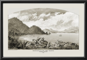Manzanillo, Colima, Mexico 1852 John Russell Bartlett