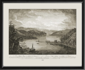 Gaspe Bay in the Gulf of St. Laurence 1760