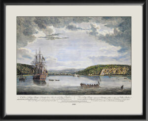 Cape Rouge, Quebec, Canada 1760 (Color)