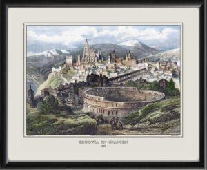 Segovia Spain 1837