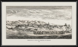 Segovia Spain 1665 by Israel Silvestre & Louis Meunier