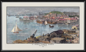 St George's Harbour Bermuda 1890