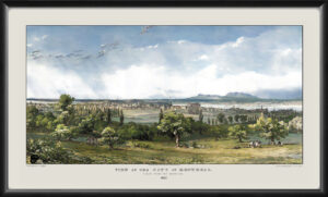 Montreal Canada 1832 Lt. Col. Joseph Bouchette