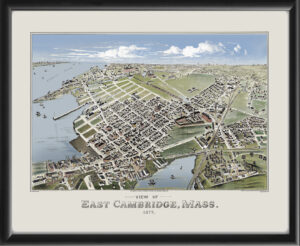 East Cambridge MA 1879 OH Bailey Color