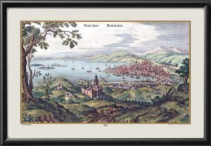Marseilles France 1655 Matthäus Merian