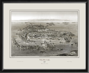 Venice Italy 1847 Emile Rouargue Charles Lalaisse