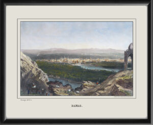 Damascus Syria 1841 Adolphe Rouargue