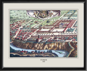 Turin Italy 1682 Johannes de Ram