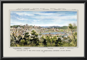 Piedmont Park, Atlanta GA 1895 Color