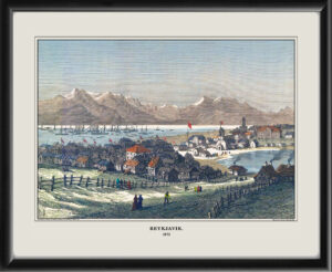 Reykjavik Iceland 1875