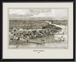 Mt. Vernon VA 1874 Theodore Davis