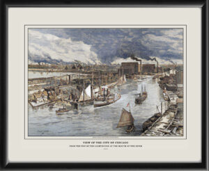 Chicago IL 1884 (Color)