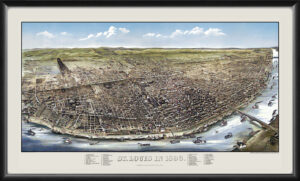 St. Louis MO 1896 Charles Juehne Color