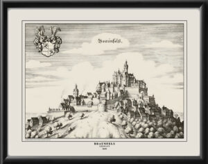 Braunfels Germany Matthäus Merian 1646