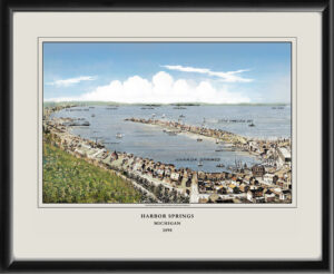 Harbor Springs MI 1890 (Color)