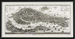 Venice Italy 1720 Henri Chatelain from Atlas Historique