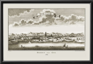 Goa India 1754 Jacques Nicolas Bellin and Jacob Schley