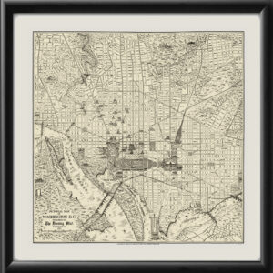 Washington D.C. 1915 Arch. B. Williams