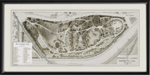 Philadelphia Zoo 1872 Plan