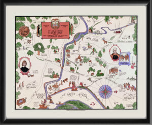 Hartford CT founded 1636 James & Ruth Goldie 1927