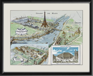 Paris France 1889 Exposition Universelle