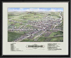 Birmingham MI 1881 (Color)