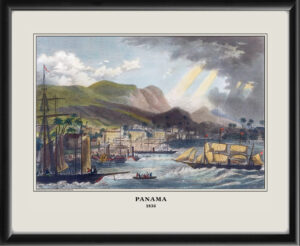Panama City Panama 1836