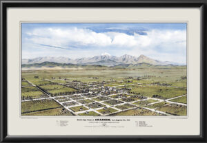 Anaheim CA 1876 Edwin S. Glover