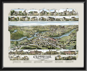 Centreville and Artic Centre RI 1889 O.H.Bailey