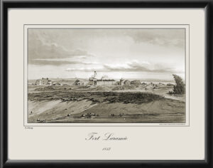 Fort Laramie WY 1853 Frederick Piercy