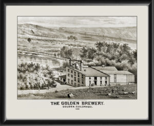 Golden Brewery, Golden CO 1880