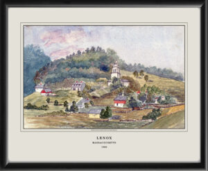 Lenox MA 1868 Miss Eliza C. Cleveland