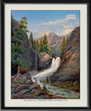 Boulder Park, Boulder Canon, Colorado Helen Henderson Chain 1876