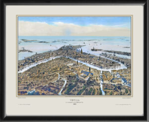 Venice Italy 1850 A. Guesdon