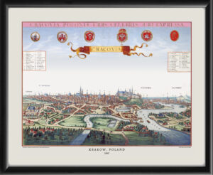 Krakow Poland 1690 Dirk Jansz van Santen