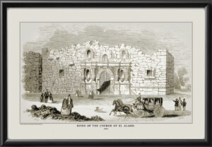 The Alamo 1854 first printed in 1854 in Gleason's Pictorial Drawing Room Companion