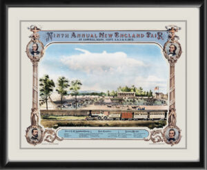 Lowell MA 1872 - Ninth Annual New England Fair
