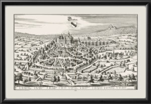 Baden Germany 1643 Matthaeus Merian