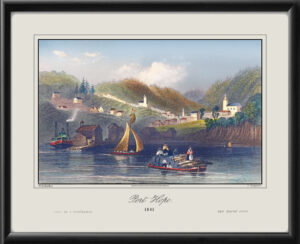 Port Hope Ontario Canada 1841 William Henry Bartlett