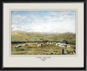 Camp Collins CO (Fort Collins Military Reservation) 1865