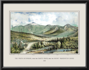 The White Mountains, from the Giant’s Grave, near the Mount Washington House 1848 Isaac Sprague