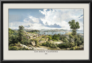 San Diego CA 1850 color