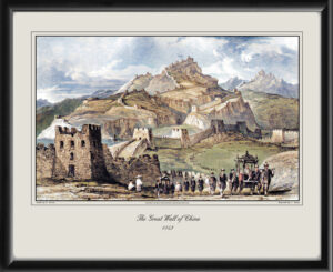 Great Wall of China 1843 Thomas Allom and J. Sands